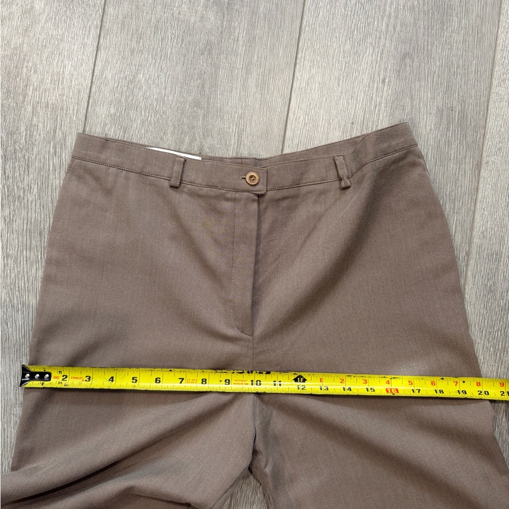 Vintage Escada Tan Women's Trousers size 42 - Picture 5 of 7